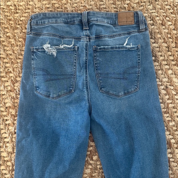 American Eagle super high rise flare jeans size 6 - Picture 10 of 10